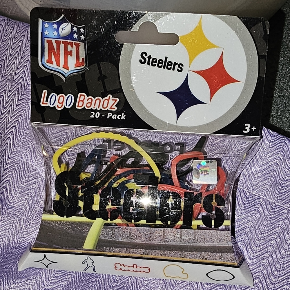 Pittsburgh Steelers Football - Vintage Logo Bands - Rare